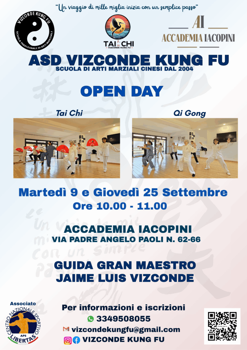 Open Day di Tai Chi: scopri l’arte della pace e dell’equilibrio – EUR TORRINO