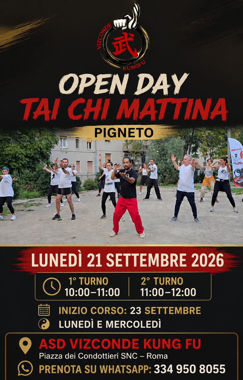 Open Day Tai Chi Mattina