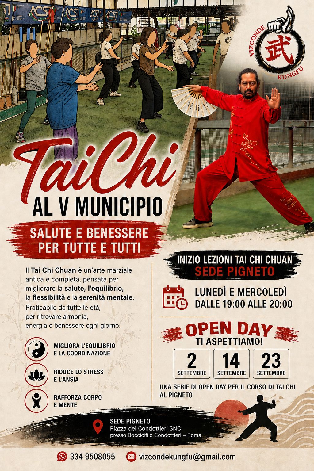 Tai Chi al V Municipio