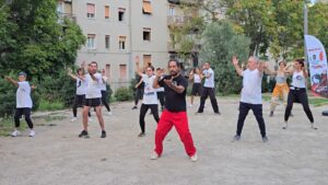 Gruppo allenamento Tai Chi Pigneto